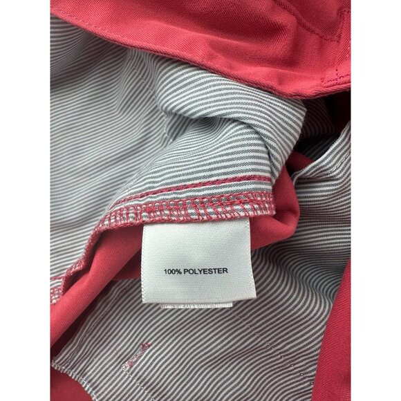 Peter Millar Crown Sport EB66 Pants Mens Red Pink Performance Golf 36x32 - Picture 5 of 10